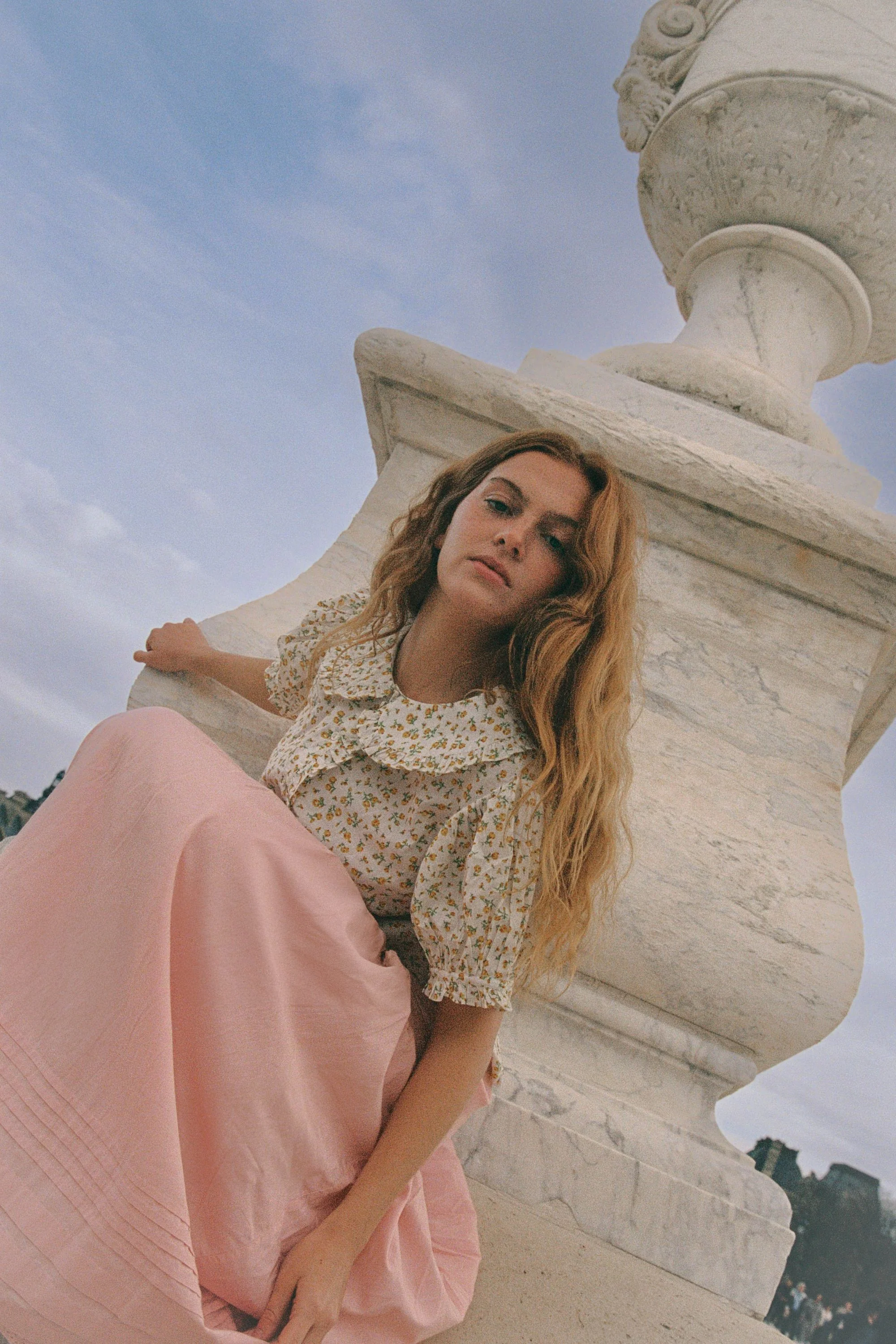 Billie Blouse in Sweet Tulip - Image 5