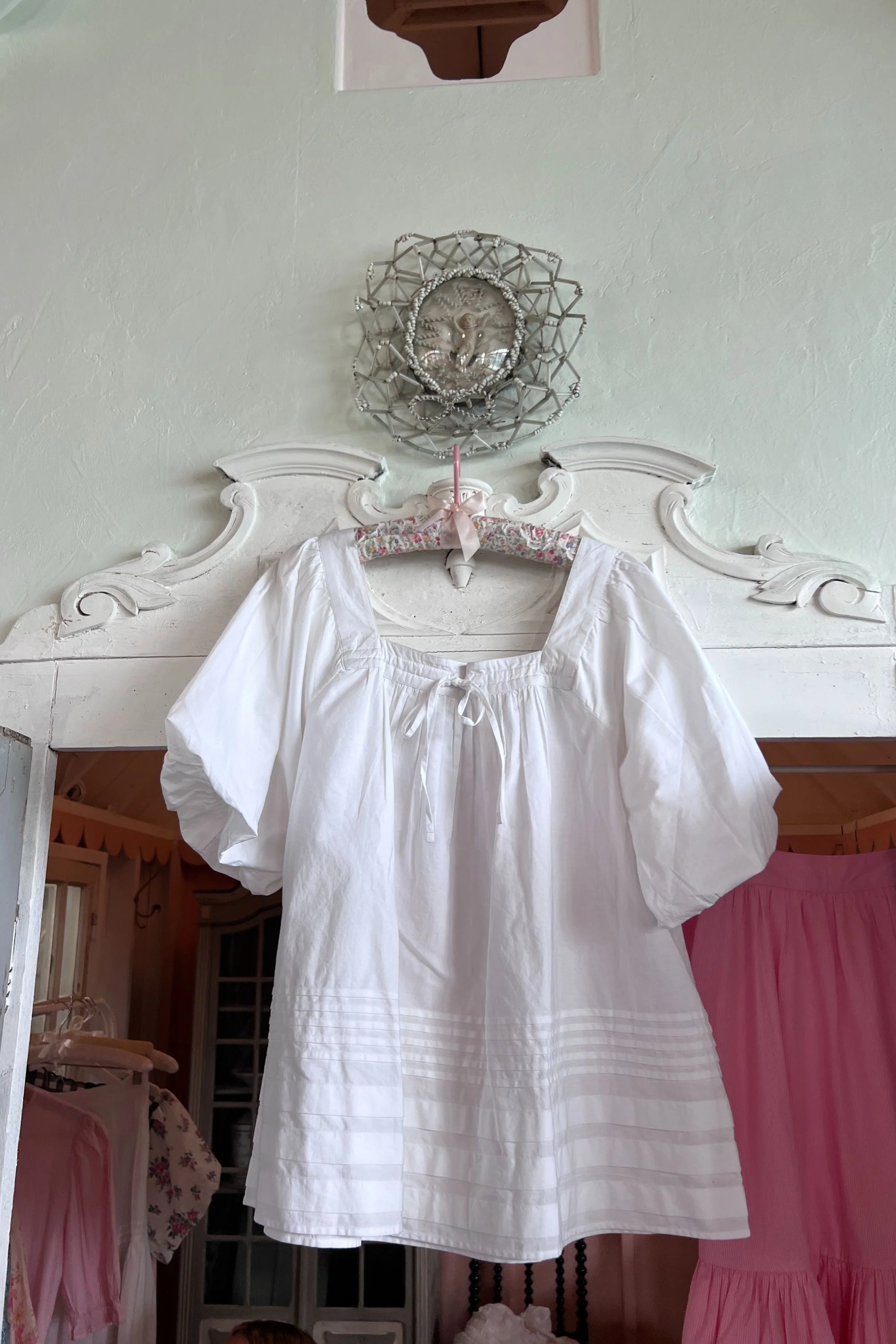 Celine Blouse in White - Image 4