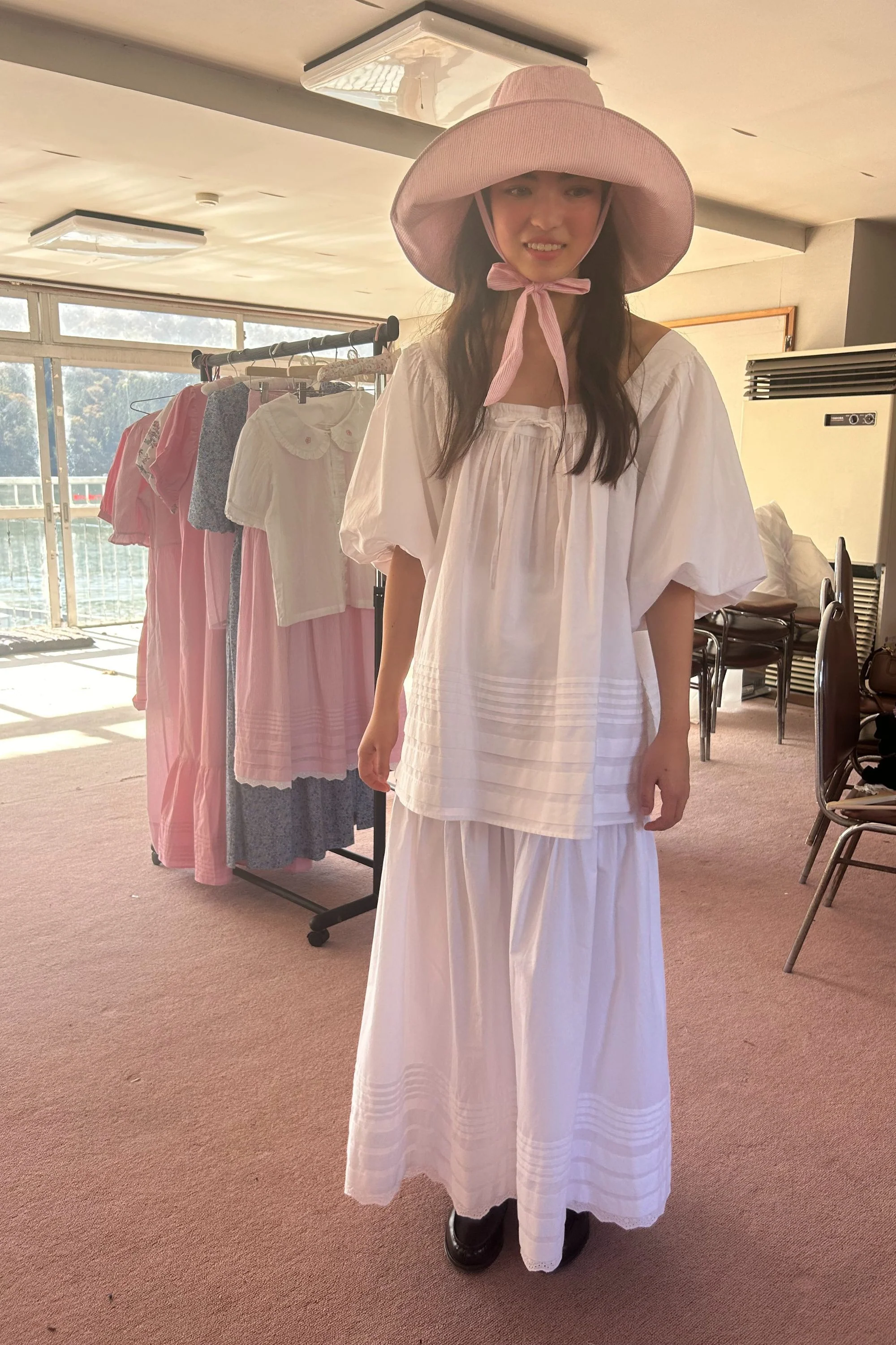 Celine Blouse in White - Image 5