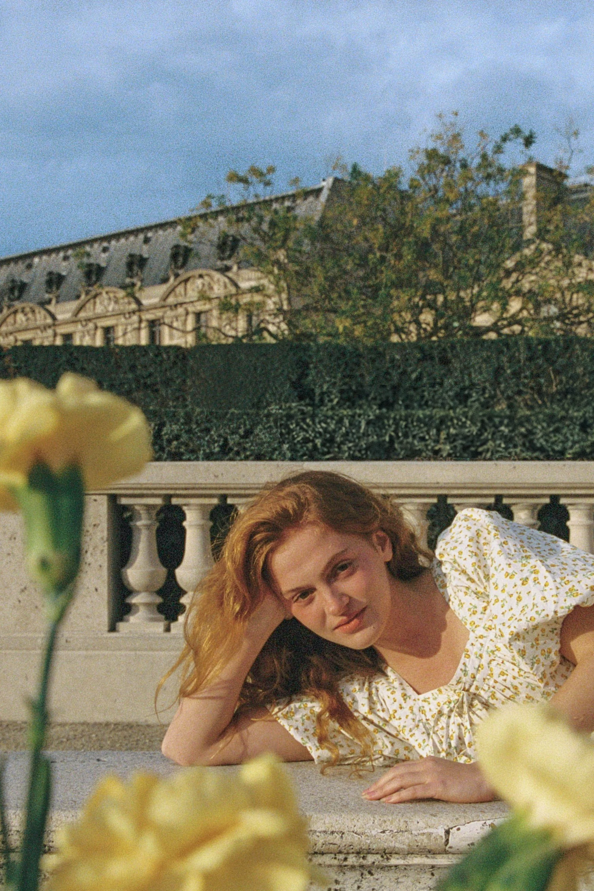 Celine Midi Dress in Sweet Tulip - Image 3