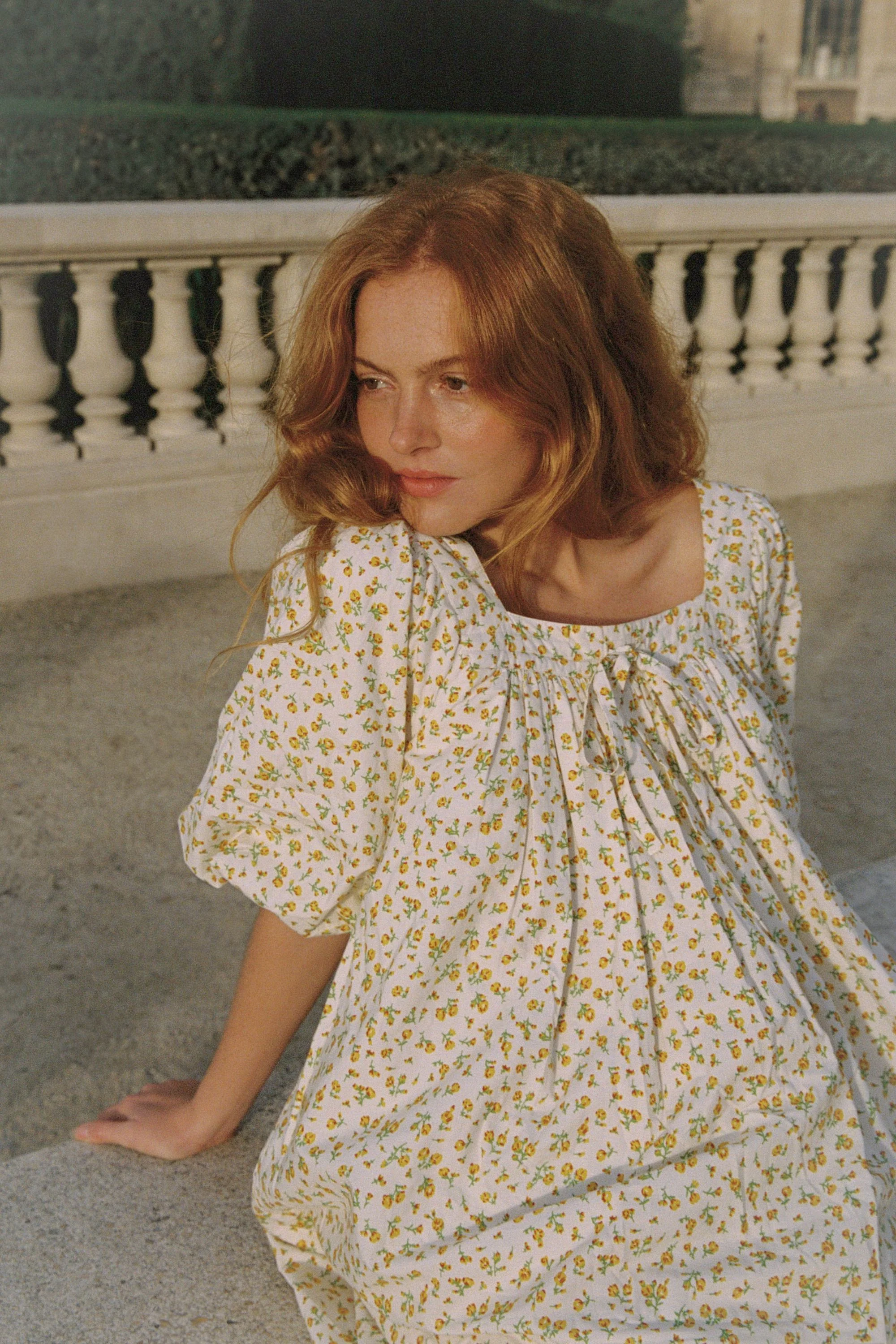 Celine Midi Dress in Sweet Tulip - Image 4