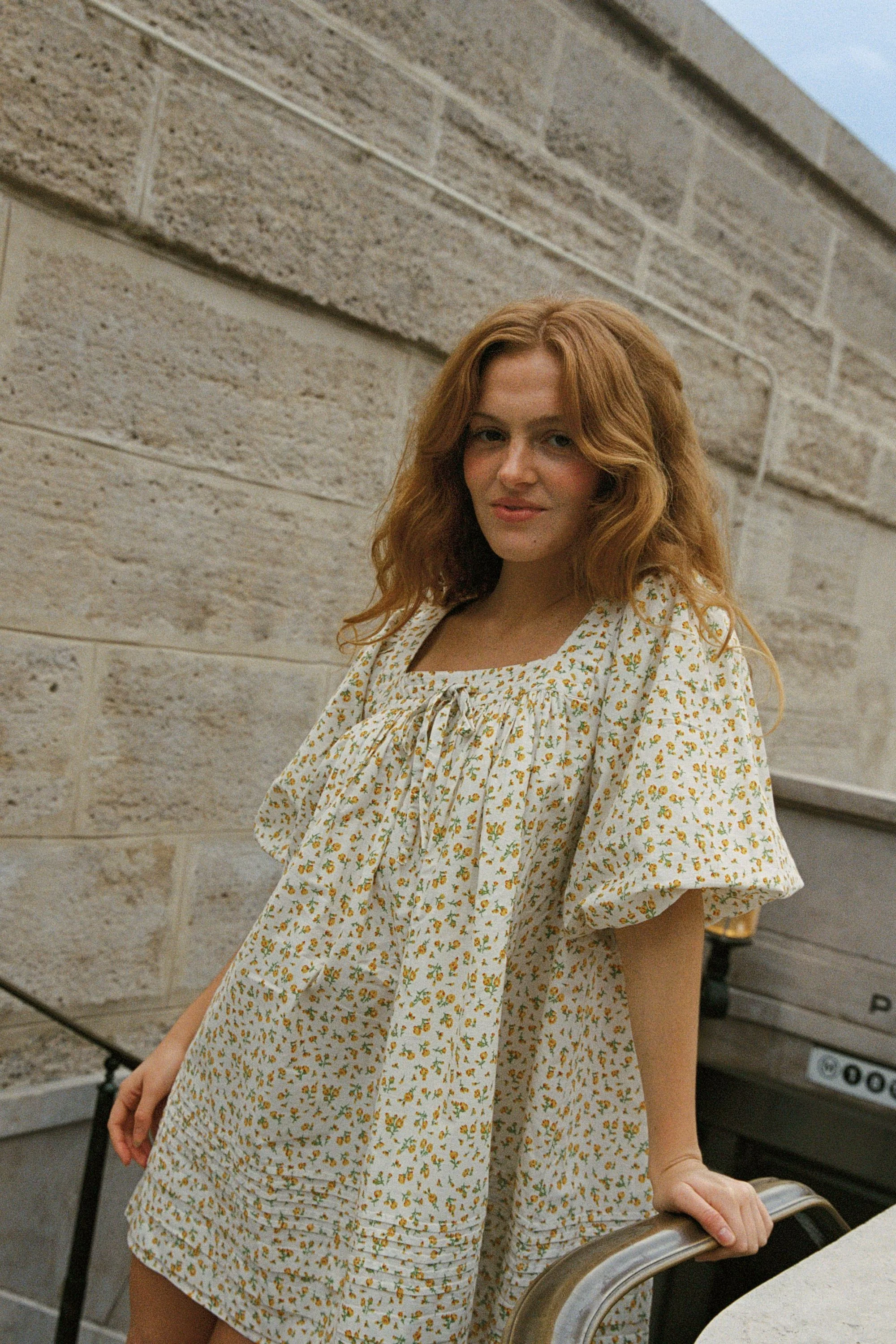Celine Mini Dress in Sweet Tulip - Image 5