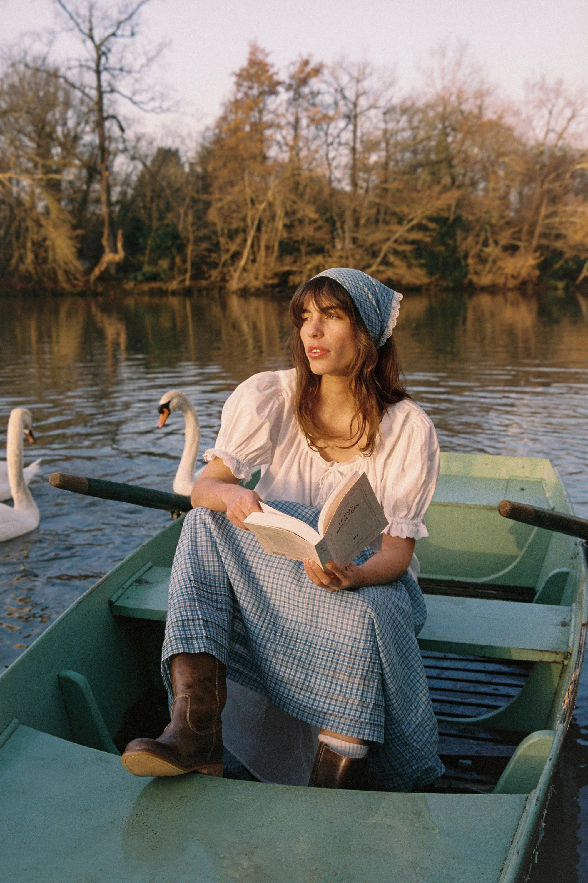 The Duke blouse in French White - Image 3