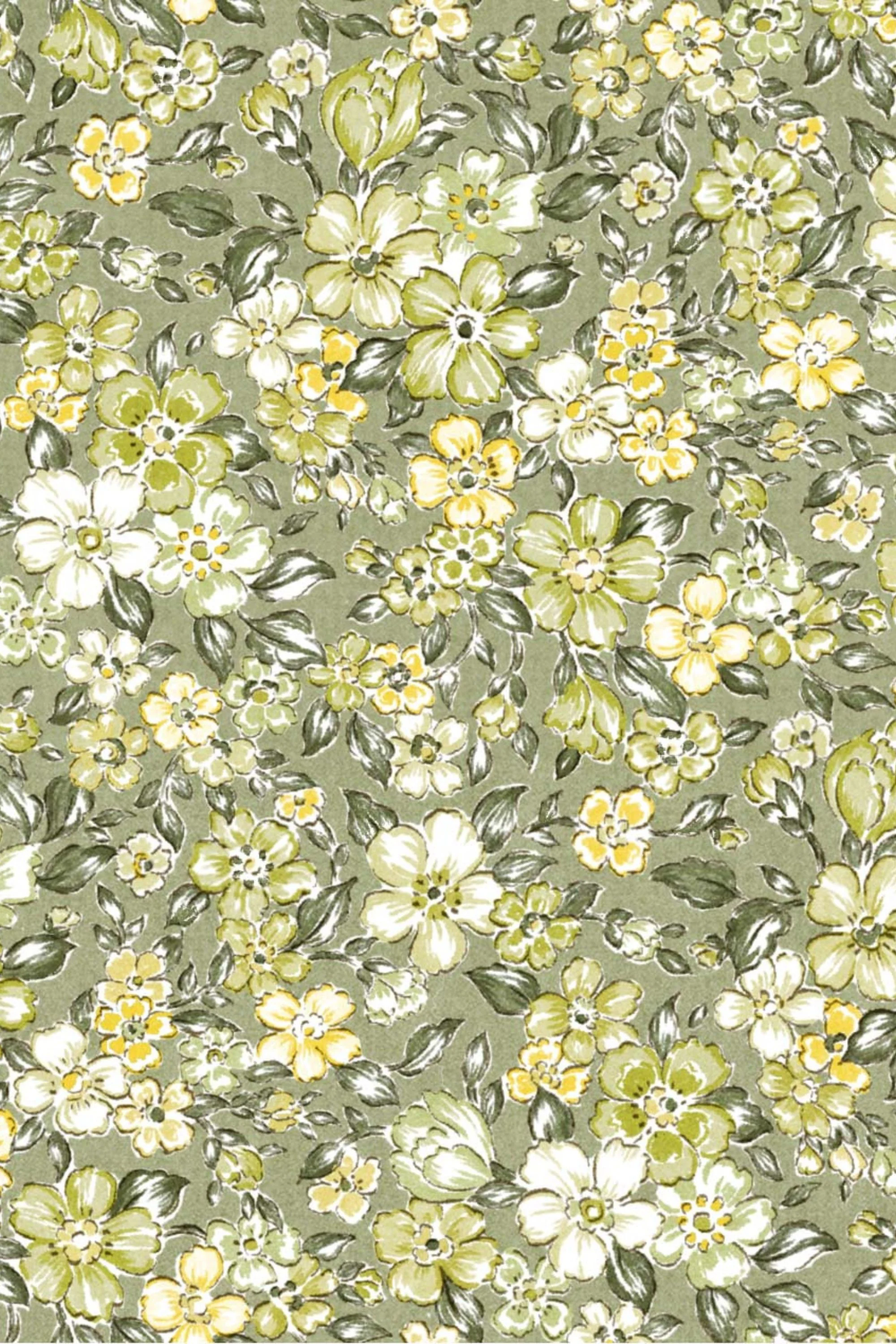 Holly Mini Dress in Garden Green - Image 3