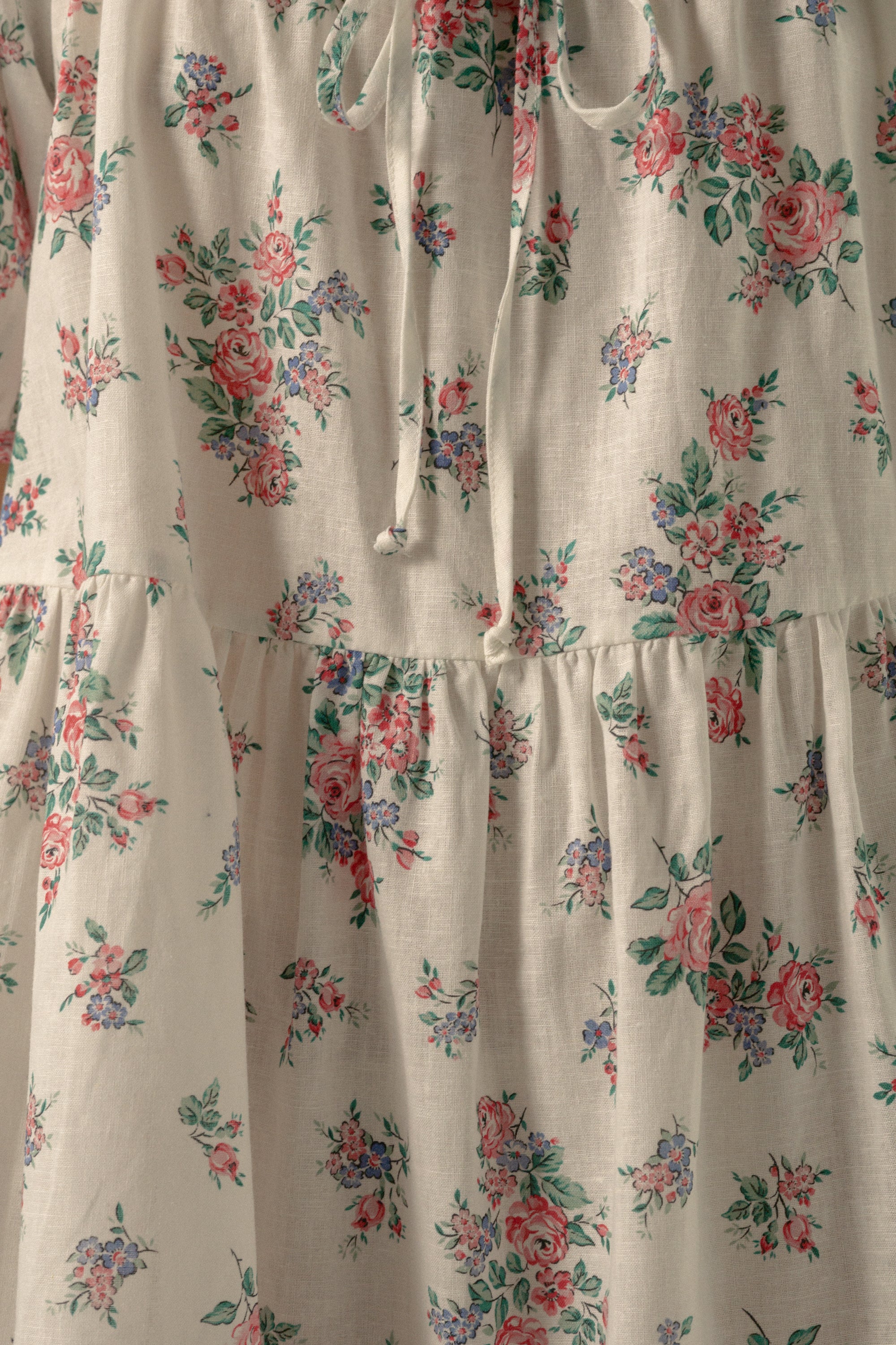 Ivy Smock Mini Dress in Ivy Lilac Garden - Image 7