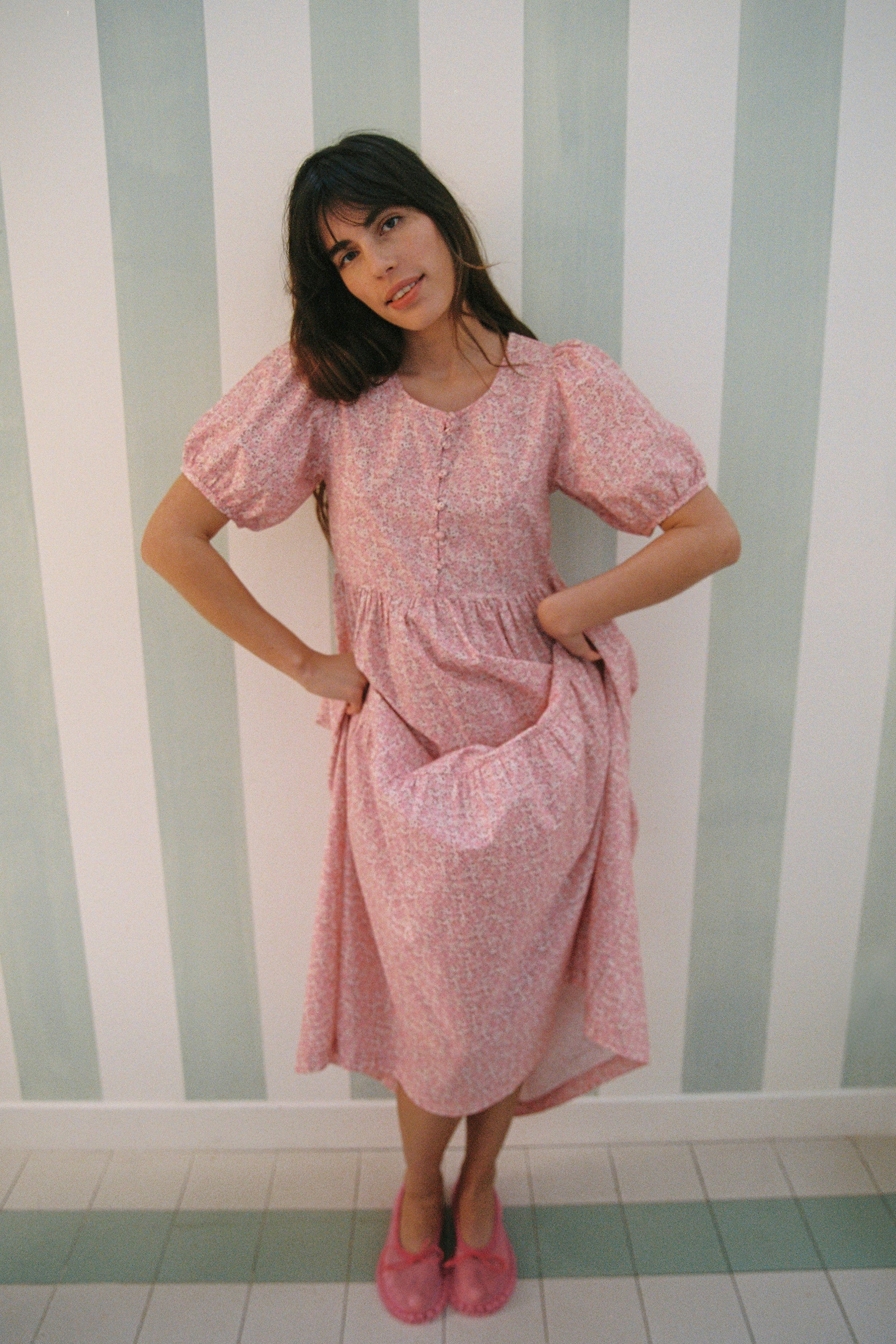 Kalina Dress in Rosie Floral - Image 3