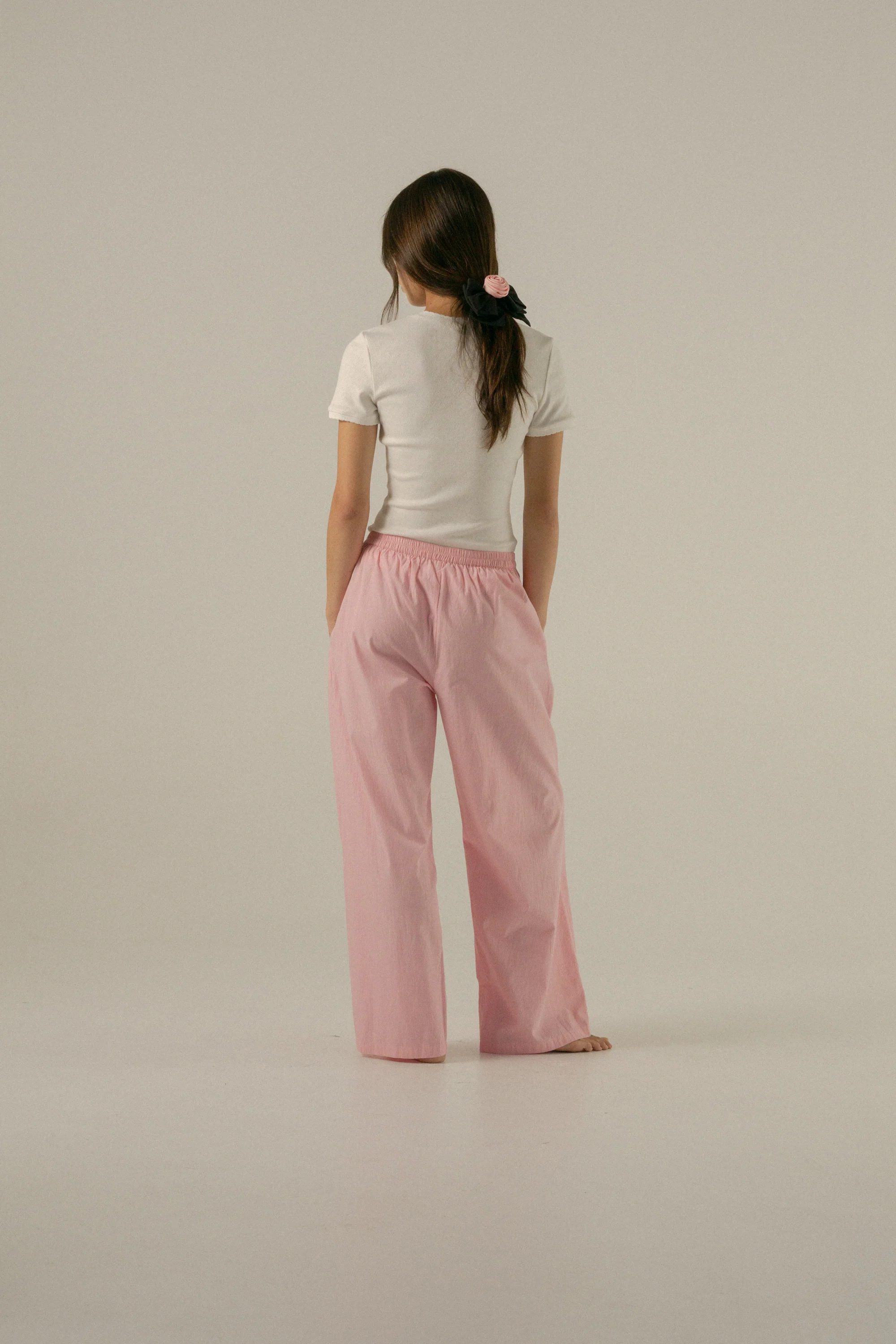 Luka Pant in Juni Rose Pinstripe - Image 6