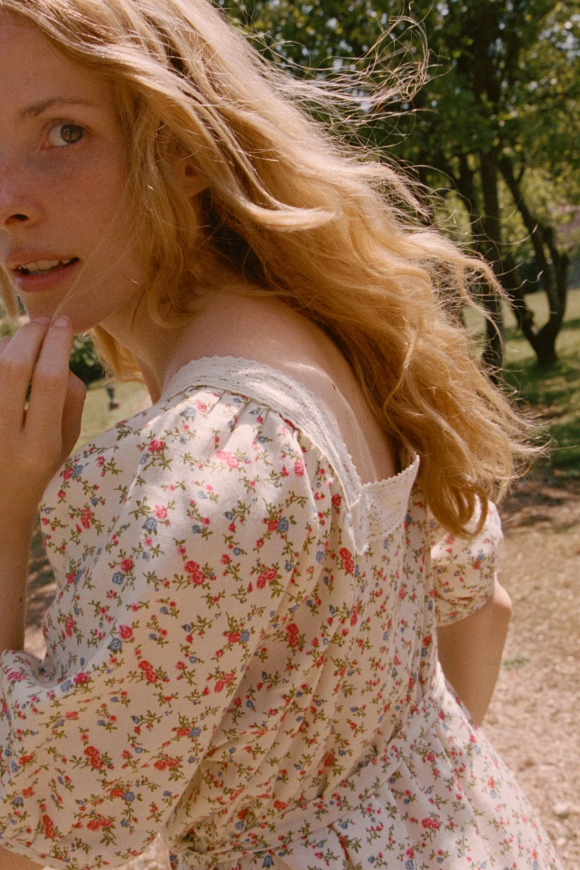 Mila Midi Dress in Henri Vine - Image 6