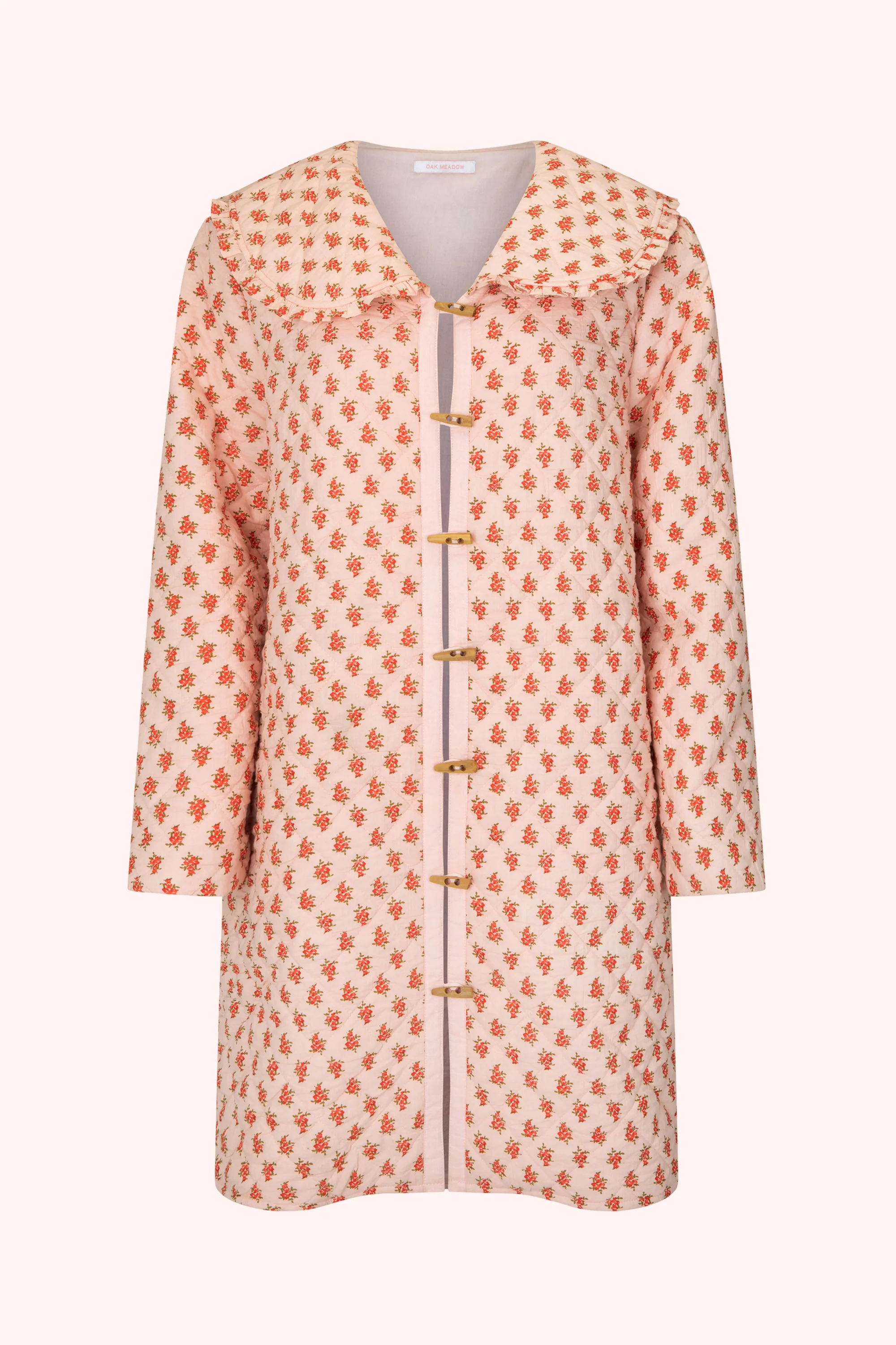 Montana Quilted Jacket in Strawberry Thistle - Image 9