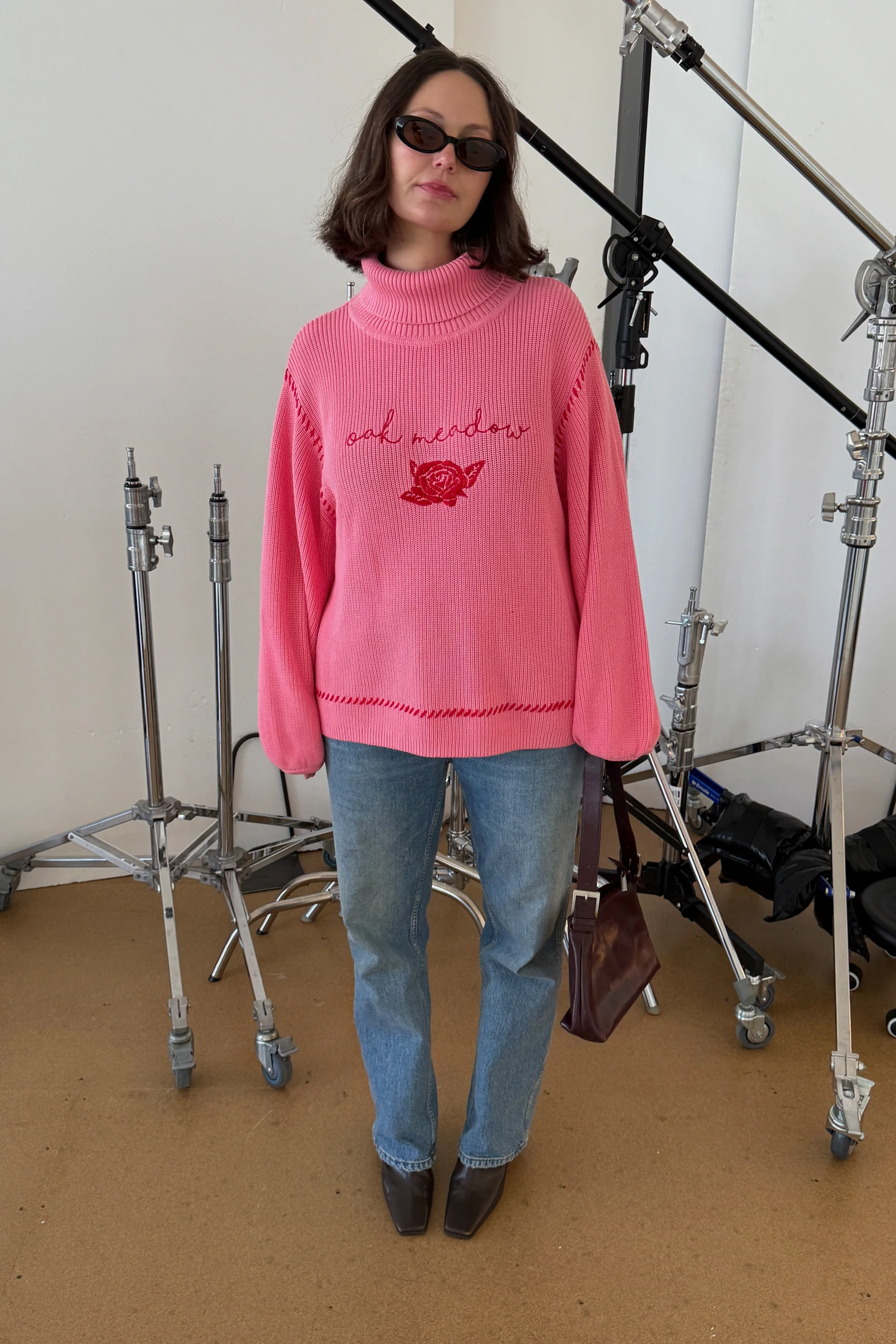 Rosie Knit in Pink - Image 4