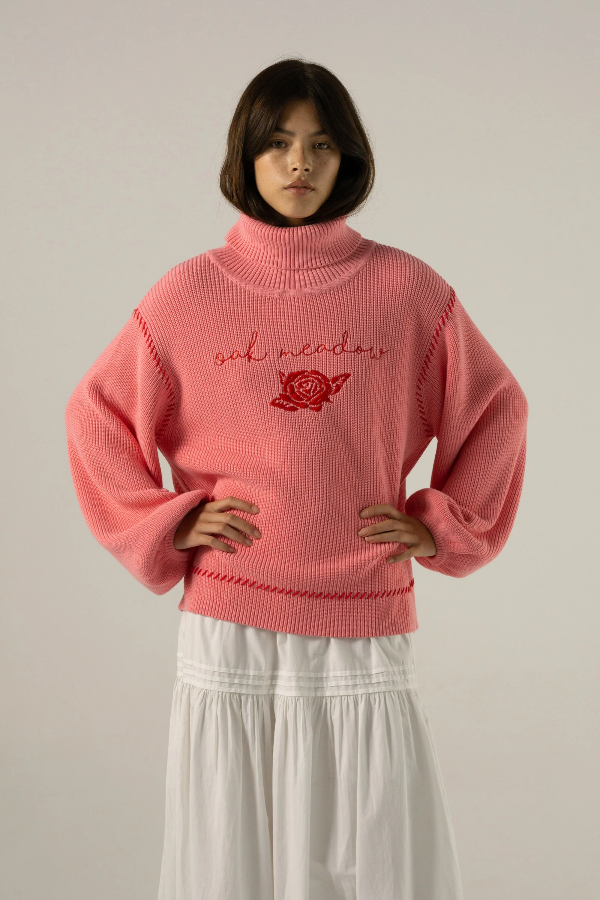 Rosie Knit in Pink - Image 7