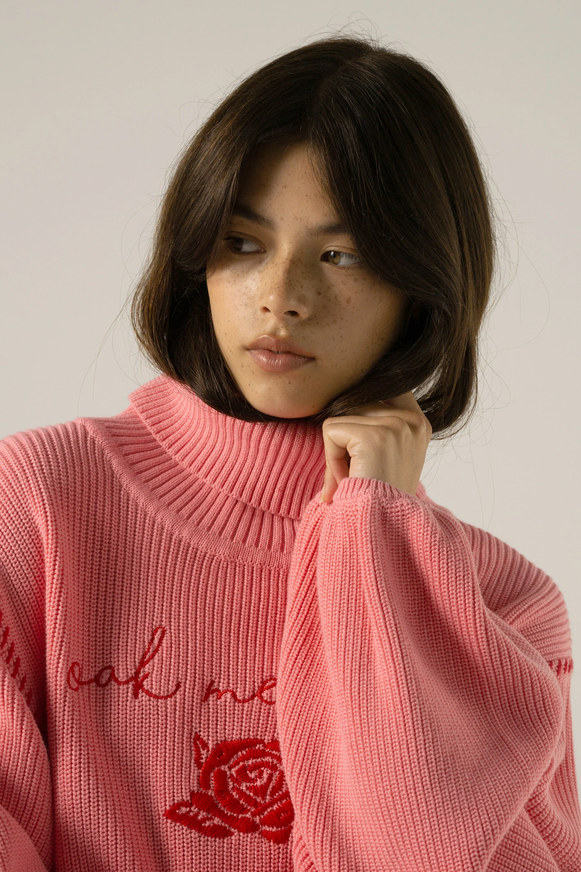 Rosie Knit in Pink - Image 9