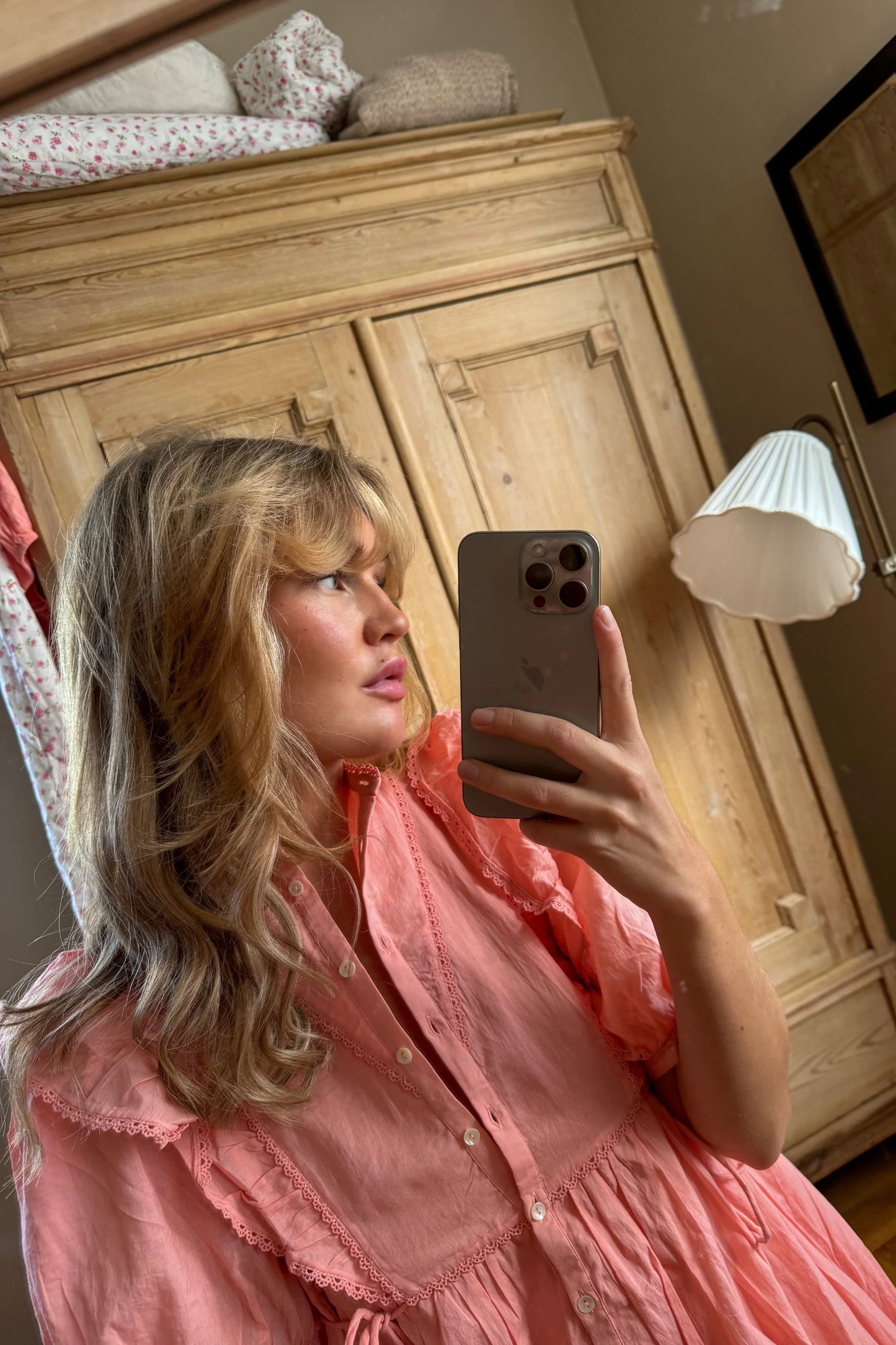 Rumi Dress in Petal Pink - Image 3