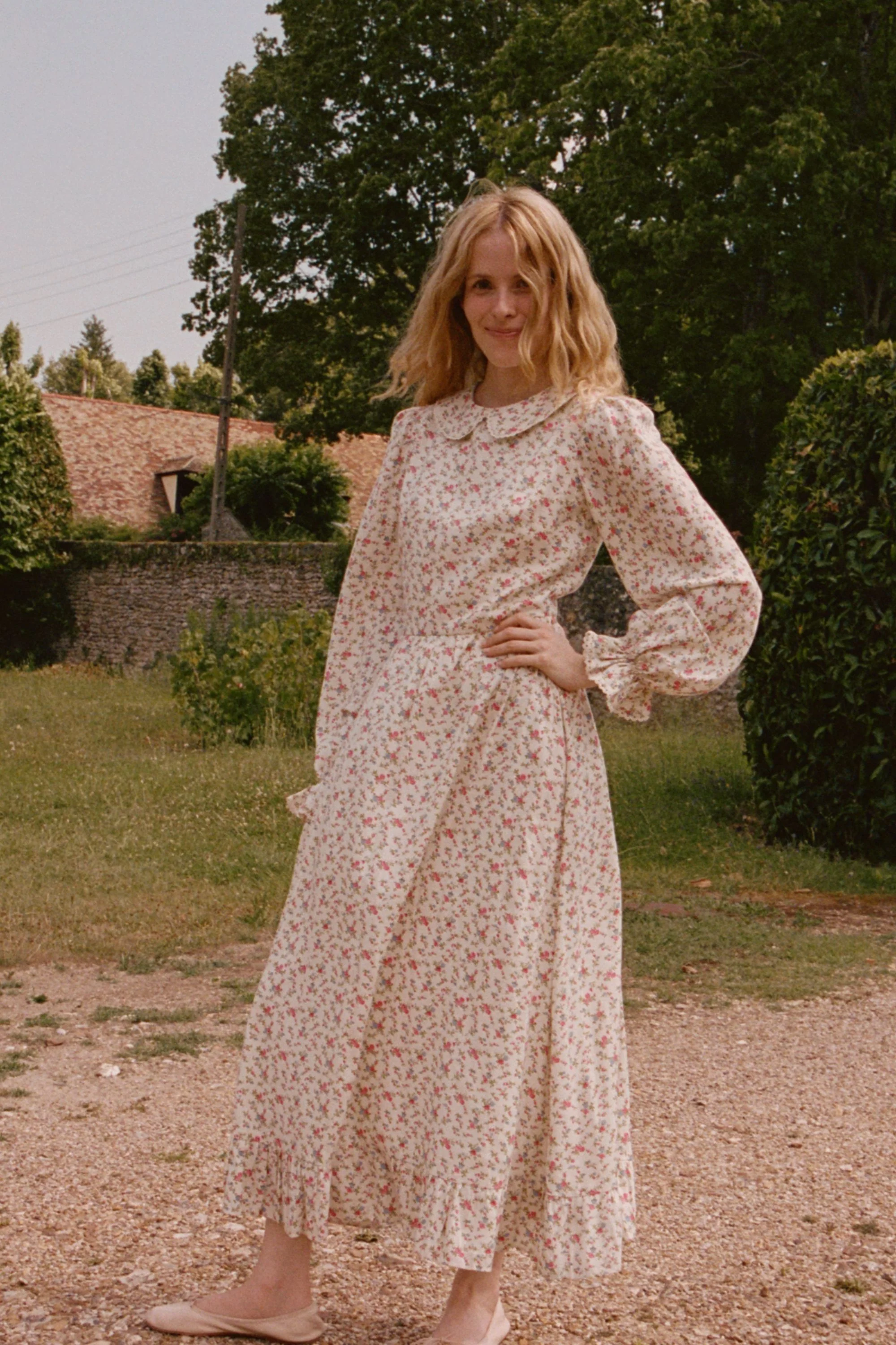 The Dutton Dress in Henri Vine - Image 5