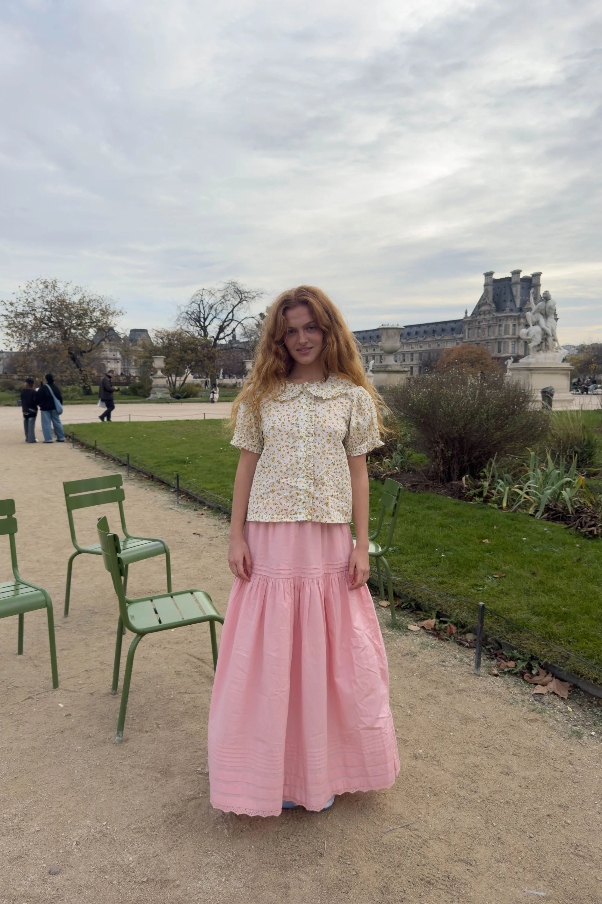 Yuri Skirt in Flora Pink - Image 3